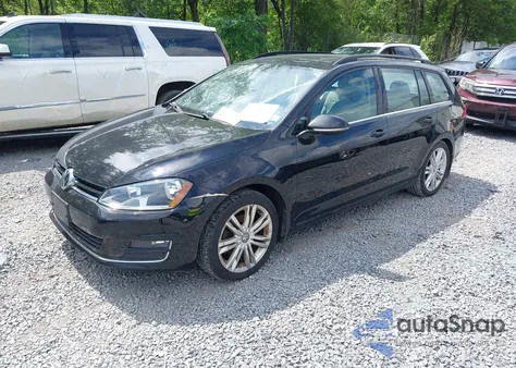 2015 Volkswagen Golf Sportwagen Tdi Se 4-Door from USA, damaged, VIN 3VWFA7AU4FM510808